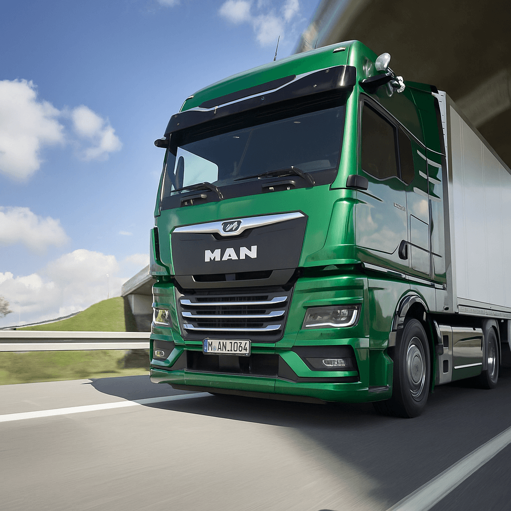 ناوگان کامیونی پردیس متین در حال حمل و نقل کالا